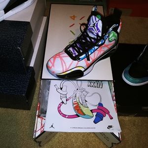 Sz 7 Air Jordan 34 Zion Coloring Books